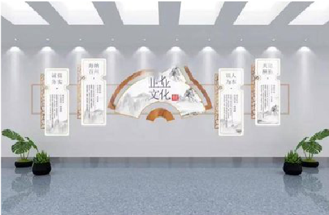 安龙企业文化墙设计的核心要素。