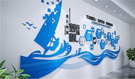 安龙海浪主题文化墙如何设计？