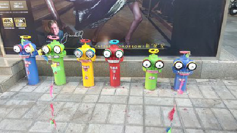 安龙商业区彩绘