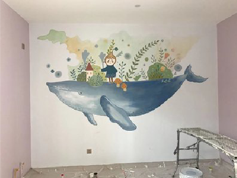 安龙手绘墙的特点及优势。